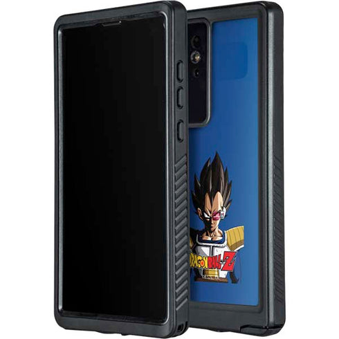 Dragon Ball Z Vegeta Portrait Galaxy S24 Ultra Waterproof Case