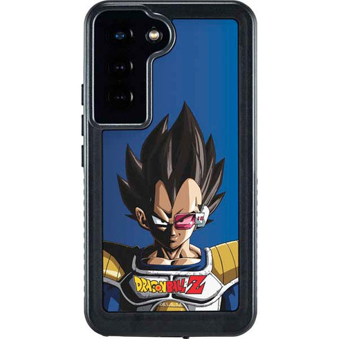 Dragon Ball Z Vegeta Portrait Galaxy S24 Waterproof Case