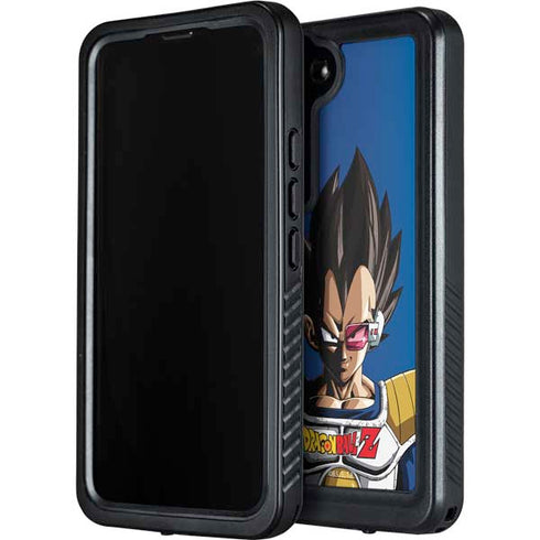 Dragon Ball Z Vegeta Portrait Galaxy S24 Waterproof Case