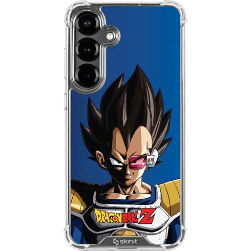 Dragon Ball Z Vegeta Portrait Galaxy S26 Clear Case