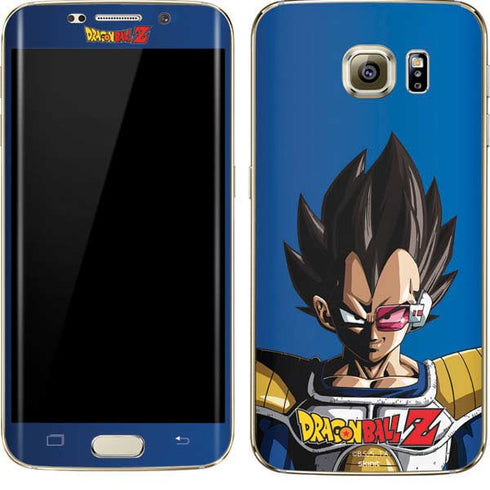 Dragon Ball Z Vegeta Portrait Galaxy S7 Edge Skin
