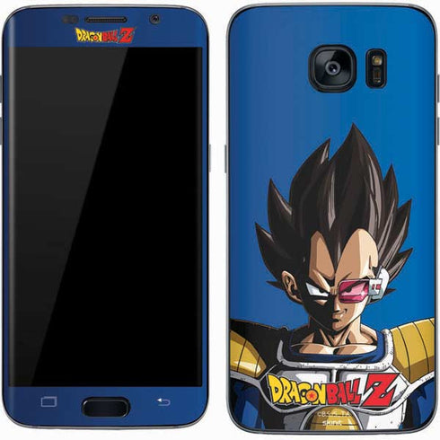 Dragon Ball Z Vegeta Portrait Galaxy S7 Skin