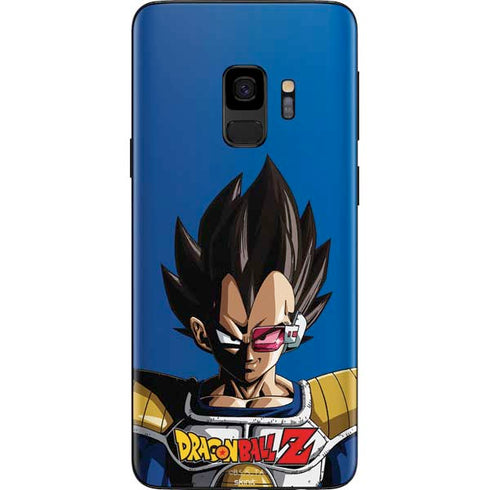 Dragon Ball Z Vegeta Portrait Galaxy S9 Skin