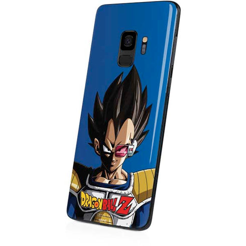 Dragon Ball Z Vegeta Portrait Galaxy S9 Skin