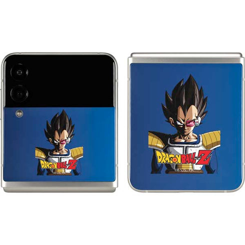 Dragon Ball Z Vegeta Portrait Galaxy Z Flip3 5G Skin