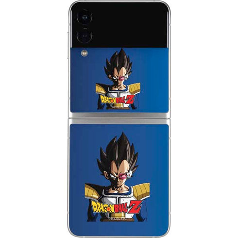 Dragon Ball Z Vegeta Portrait Galaxy Z Flip3 5G Skin