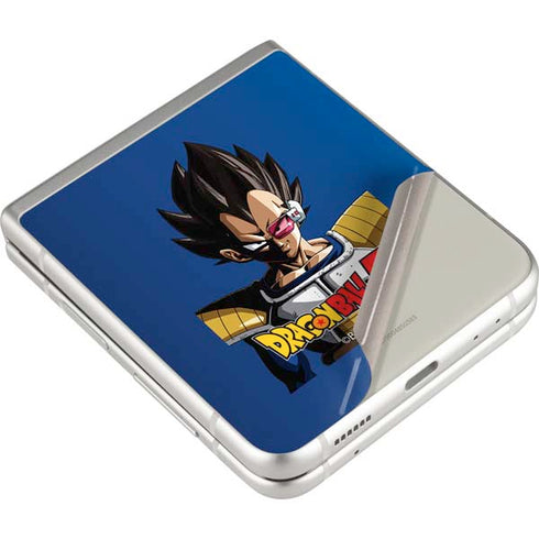 Dragon Ball Z Vegeta Portrait Galaxy Z Flip3 5G Skin