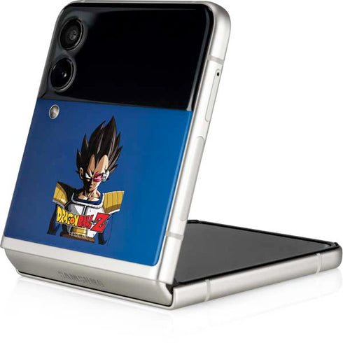 Dragon Ball Z Vegeta Portrait Galaxy Z Flip3 5G Skin