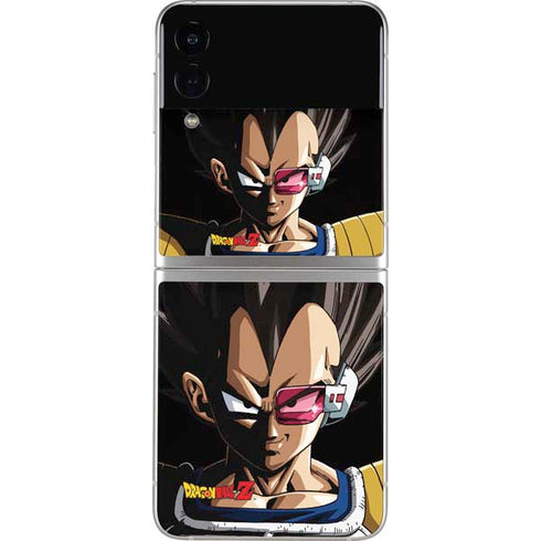 Dragon Ball Z Vegeta Portrait Galaxy Z Flip4 5G Skin