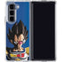 Dragon Ball Z Vegeta Portrait Galaxy Z Fold5 5G Clear Case