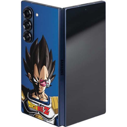 Dragon Ball Z Vegeta Portrait Galaxy Z Fold6 Skin