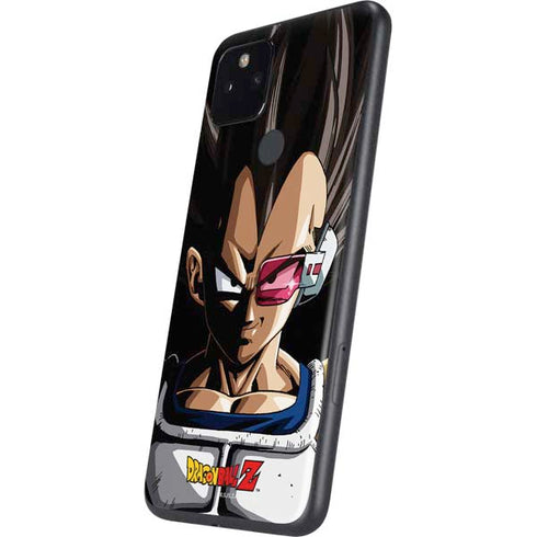 Dragon Ball Z Vegeta Portrait Google Pixel 4a 5G Skin
