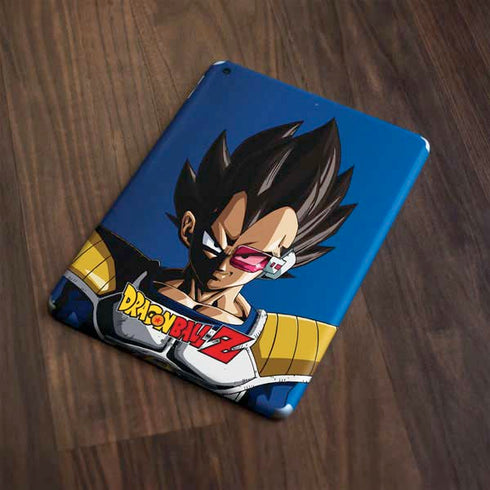 Dragon Ball Z Vegeta Portrait Apple iPad Skin