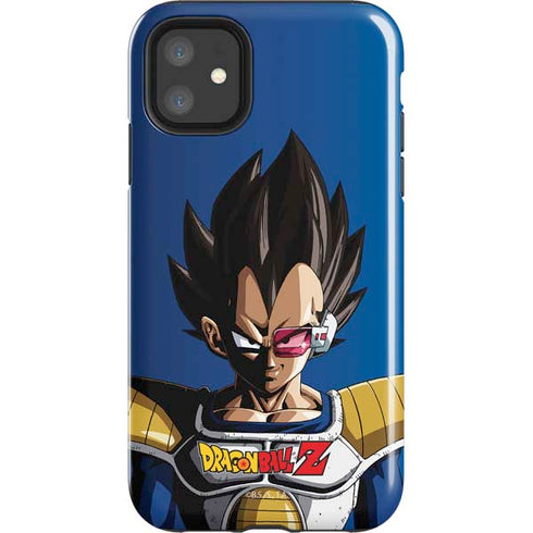Dragon Ball Z Vegeta Portrait iPhone 11 Impact Case