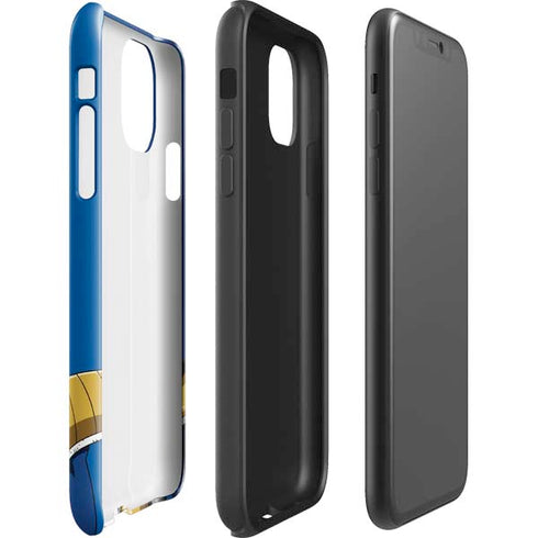 Dragon Ball Z Vegeta Portrait iPhone 11 Impact Case
