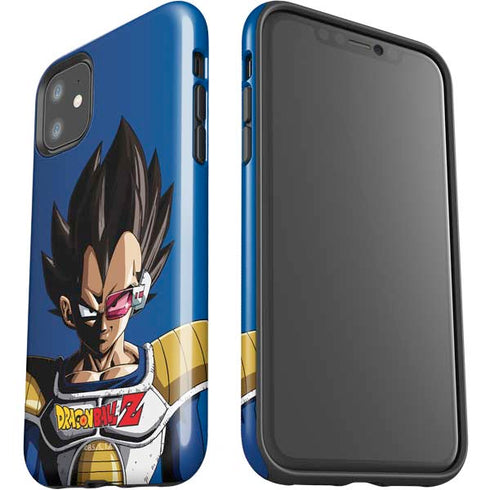 Dragon Ball Z Vegeta Portrait iPhone 11 Impact Case