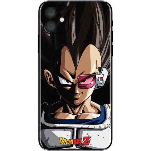 Dragon Ball Z Vegeta Portrait iPhone 11 Skin