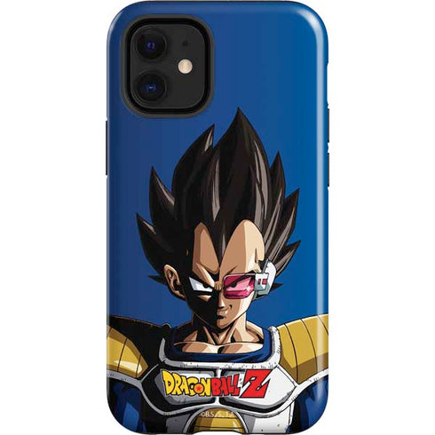 Dragon Ball Z Vegeta Portrait iPhone 12 Mini Impact Case