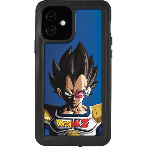 Dragon Ball Z Vegeta Portrait iPhone 12 Waterproof Case