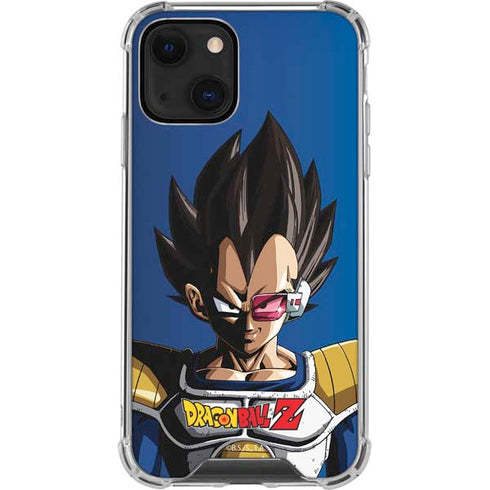 Dragon Ball Z Vegeta Portrait iPhone 13 Clear Case