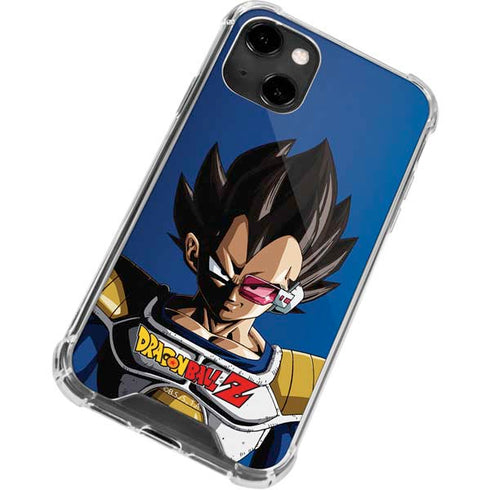 Dragon Ball Z Vegeta Portrait iPhone 13 Clear Case