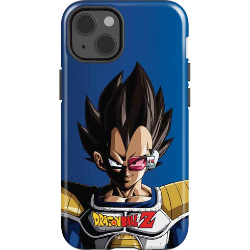 Dragon Ball Z Vegeta Portrait iPhone 14 Impact Case