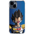 Dragon Ball Z Vegeta Portrait iPhone 14 Plus Clear Case