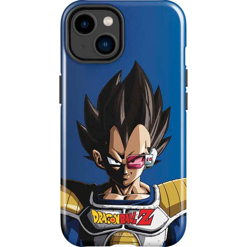 Dragon Ball Z Vegeta Portrait iPhone 14 Plus Impact Case