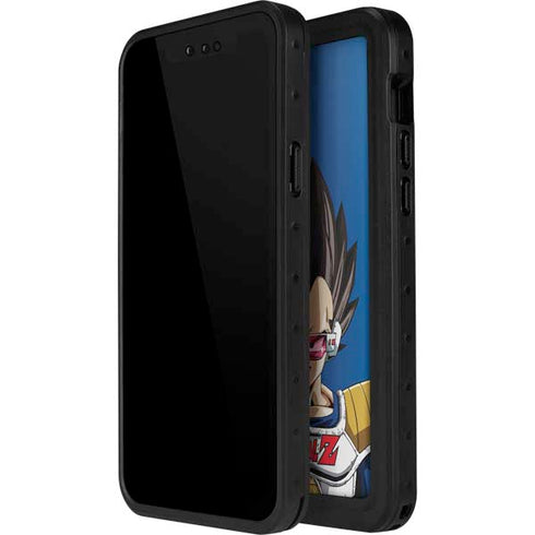 Dragon Ball Z Vegeta Portrait iPhone 14 Pro Max Waterproof Case