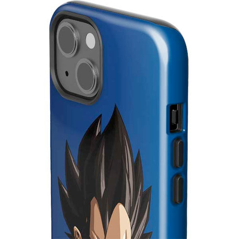 Dragon Ball Z Vegeta Portrait iPhone 15 Impact Case