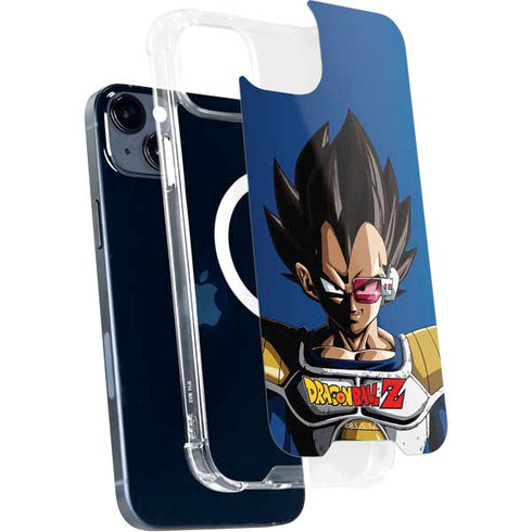 Dragon Ball Z Vegeta Portrait iPhone 15 MagSafe Case