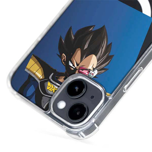 Dragon Ball Z Vegeta Portrait iPhone 15 Plus MagSafe Case