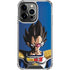 Dragon Ball Z Vegeta Portrait iPhone 15 Pro Max Clear Case