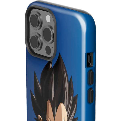 Dragon Ball Z Vegeta Portrait iPhone 15 Pro Max Impact Case