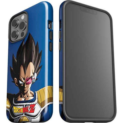 Dragon Ball Z Vegeta Portrait iPhone 15 Pro Max Impact Case