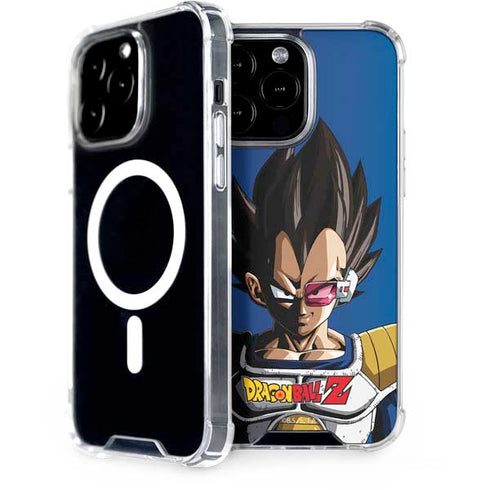 Dragon Ball Z Vegeta Portrait iPhone 15 Pro Max MagSafe Case