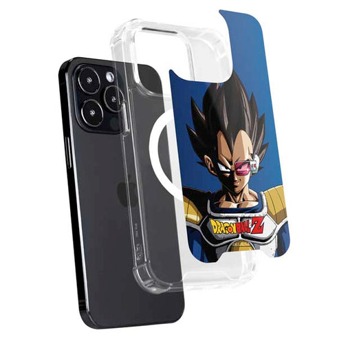 Dragon Ball Z Vegeta Portrait iPhone 15 Pro Max MagSafe Case