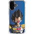 Dragon Ball Z Vegeta Portrait iPhone 16 Clear Case
