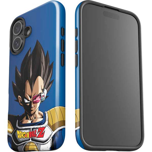 Dragon Ball Z Vegeta Portrait iPhone 16 Impact Case