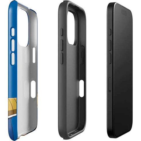 Dragon Ball Z Vegeta Portrait iPhone 16 Pro Impact Case