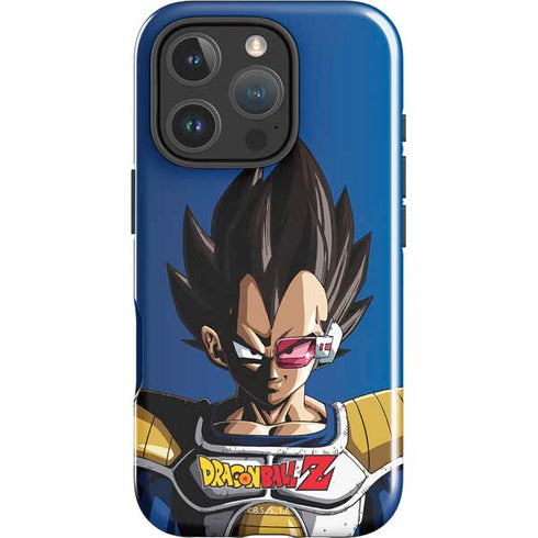 Dragon Ball Z Vegeta Portrait iPhone 16 Pro Max Impact Case
