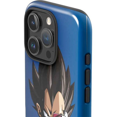 Dragon Ball Z Vegeta Portrait iPhone 16 Pro Max Impact Case