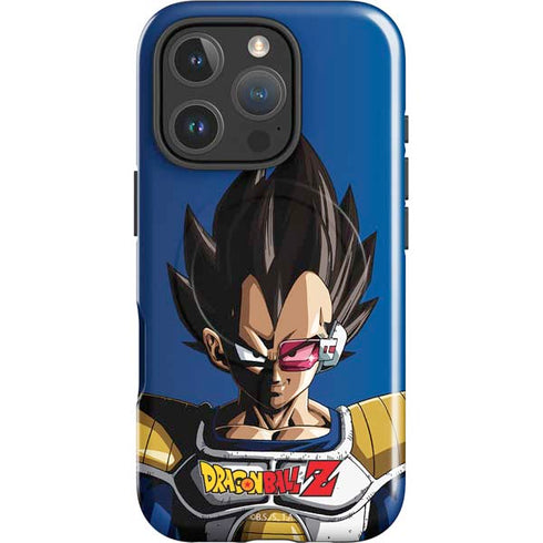Dragon Ball Z Vegeta Portrait iPhone 16 Pro Max Magsafe Impact Case