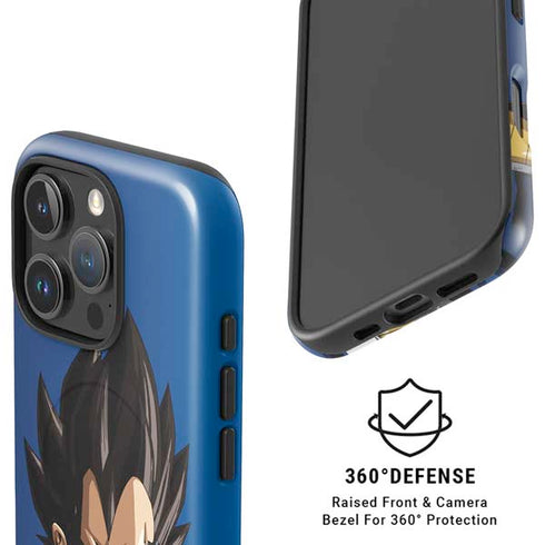Dragon Ball Z Vegeta Portrait iPhone 16 Pro Max Magsafe Impact Case