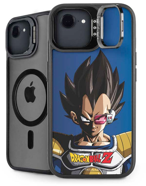 Dragon Ball Z Vegeta Portrait iPhone 16e Kickstand Case