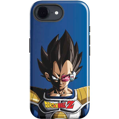 Dragon Ball Z Vegeta Portrait iPhone 16e Impact Case