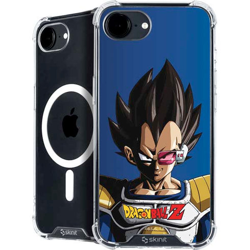 Dragon Ball Z Vegeta Portrait iPhone 16e MagSafe Case