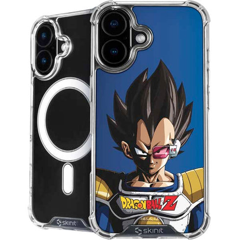 Dragon Ball Z Vegeta Portrait iPhone 17 MagSafe Case