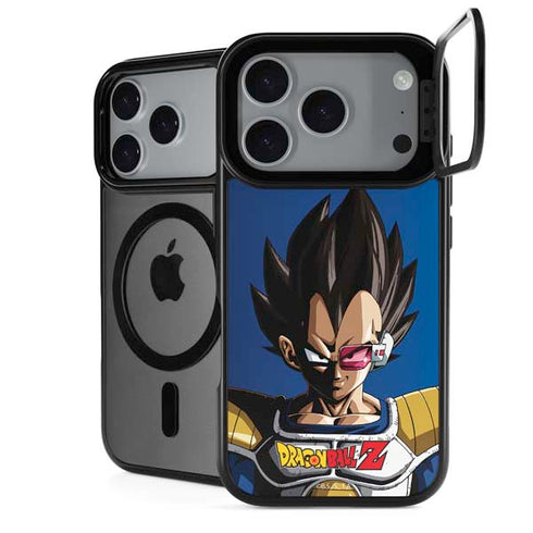 Dragon Ball Z Vegeta Portrait iPhone 18 Pro Max Kickstand Case