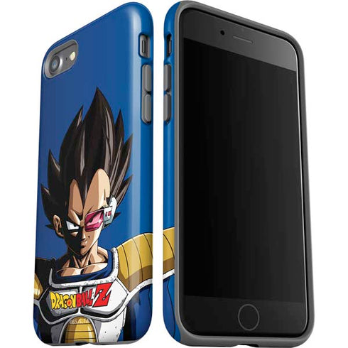 Dragon Ball Z Vegeta Portrait iPhone SE (2nd & 3rd Gen) Pro Case